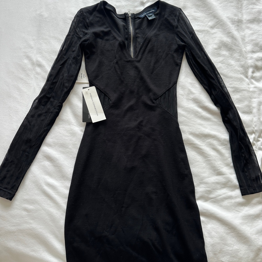French Connection Black Sleek Jumpsuit